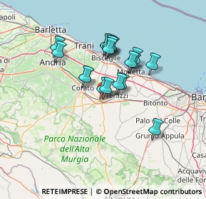 Mappa Via Giovanni Pascoli, 70037 Ruvo di Puglia BA, Italia (11.63895)