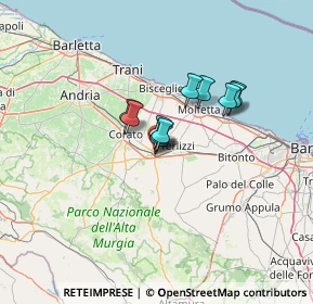 Mappa Via Giovanni Pascoli, 70037 Ruvo di Puglia BA, Italia (8.24182)