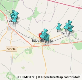 Mappa Via Ettore Fieramosca, 70037 Ruvo di Puglia BA, Italia (4.38846)