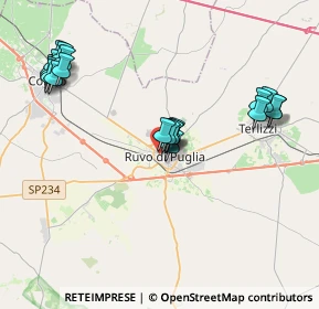 Mappa Via Ettore Fieramosca, 70037 Ruvo di Puglia BA, Italia (4.4845)