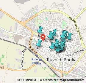 Mappa Via Ettore Fieramosca, 70037 Ruvo di Puglia BA, Italia (0.389)
