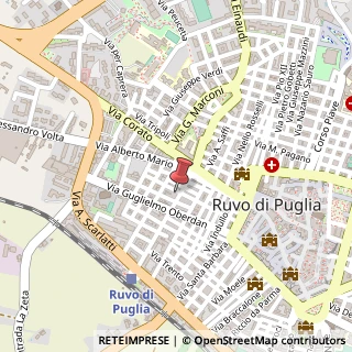 Mappa Via Duca della Vittoria, 24, 70037 Ruvo di Puglia, Bari (Puglia)