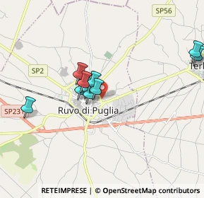 Mappa Via Falcone e Borsellino, 70037 Ruvo di Puglia BA, Italia (1.58182)