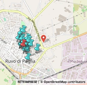 Mappa Via Falcone e Borsellino, 70037 Ruvo di Puglia BA, Italia (0.5185)