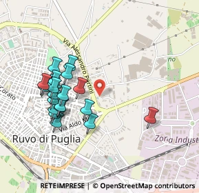 Mappa Via Falcone e Borsellino, 70037 Ruvo di Puglia BA, Italia (0.493)