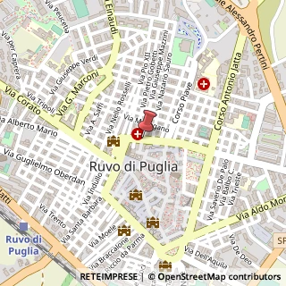 Mappa Corso Giovanni Jatta,  28, 70037 Ruvo di Puglia, Bari (Puglia)