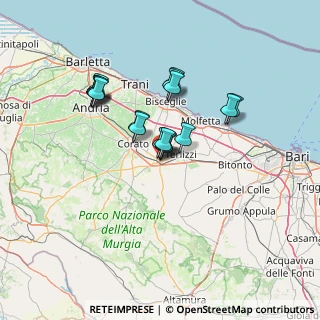 Mappa Via Dottor Nicola Boccuzzi, 70037 Ruvo di Puglia BA, Italia (11.45882)