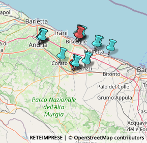 Mappa Corso Giovanni Jatta, 70037 Ruvo di Puglia BA, Italia (12.083)