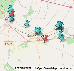 Mappa Via Rubini Francesco, 70037 Ruvo di Puglia BA, Italia (4.60444)