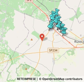 Mappa Strada Esterna San Magno, 70033 Corato BA, Italia (3.86909)