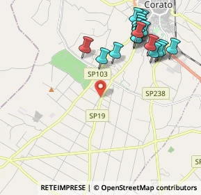 Mappa Strada Esterna San Magno, 70033 Corato BA, Italia (2.59)