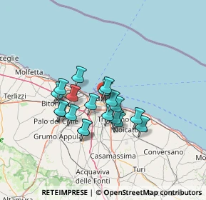 Mappa G. Italia, 70126 Bari BA, Italia (11.00263)