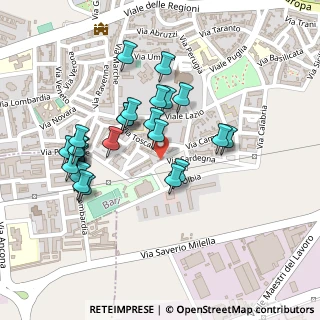 Mappa Largo Maria Montessori, 70132 Bari BA, Italia (0.23571)