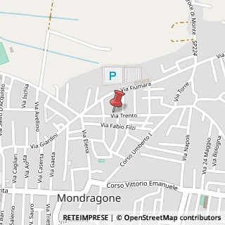Mappa 81034 Mondragone CE, Italia, 81034 Mondragone, Caserta (Campania)