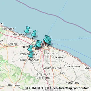 Mappa Sottovia Sella Quintino, 70123 Bari BA, Italia (8.22333)
