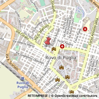 Mappa Via Giuseppe Garibaldi, 9, 70037 Ruvo di Puglia, Bari (Puglia)