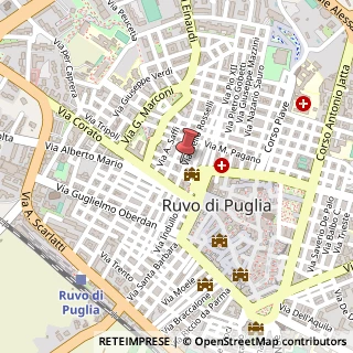 Mappa Via Cesare Battisti, 11, 70037 Ruvo di Puglia, Bari (Puglia)