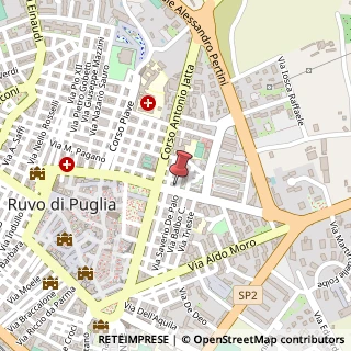 Mappa Via Fratelli Cairoli, 9, 70037 Ruvo di Puglia, Bari (Puglia)