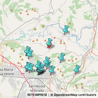 Mappa Via Quadrivio, 81020 Castel Morrone CE, Italia (4.701)