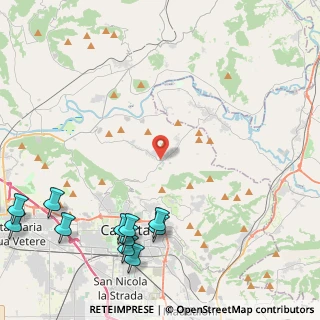 Mappa Via Quadrivio, 81020 Castel Morrone CE, Italia (6.66091)