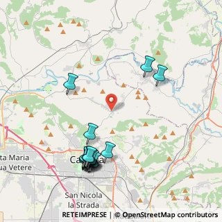 Mappa Via Quadrivio, 81020 Castel Morrone CE, Italia (5.0225)