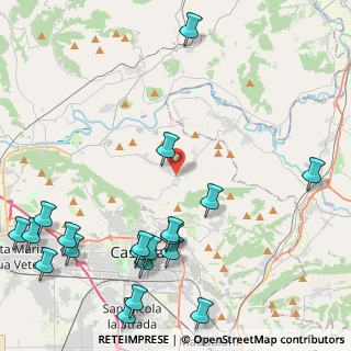 Mappa Via Quadrivio, 81020 Castel Morrone CE, Italia (6.3335)