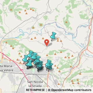Mappa Via Quadrivio, 81020 Castel Morrone CE, Italia (4.836)
