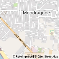 Map Mondragone