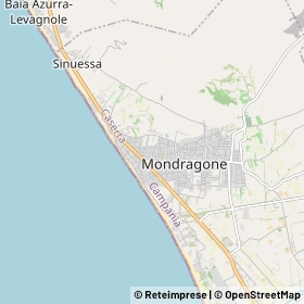 Mappa Mondragone