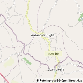 Mappa Anzano di Puglia