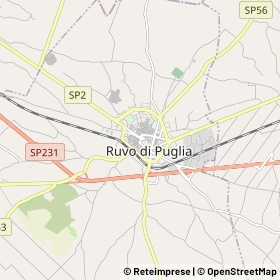 Mappa Ruvo di Puglia