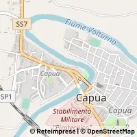 Karte Capua