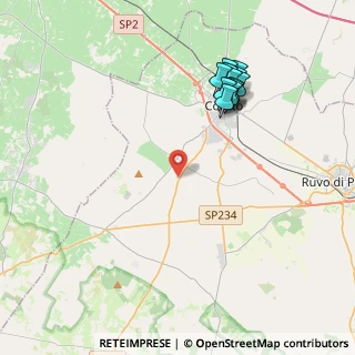 Mappa Strada Esterna Viale Reggio, 70033 Corato BA, Italia (4.4425)