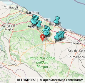 Mappa Strada Esterna Viale Reggio, 70033 Corato BA, Italia (11.1895)