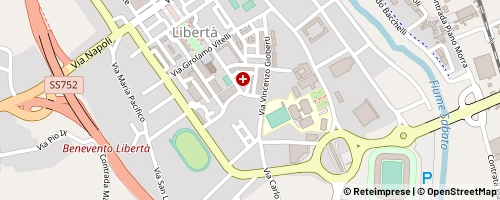 Mappa Benevento
