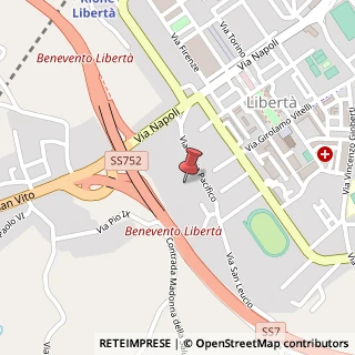 Mappa Via Maria Pacifico, 82100 Benevento BN, Italia, 82100 Benevento, Benevento (Campania)