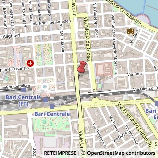Mappa Corso Cavour, 176, 70121 Bari, Bari (Puglia)