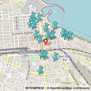 Mappa Piazza Luigi di Savoia, 70121 Bari BA, Italia (0.45)