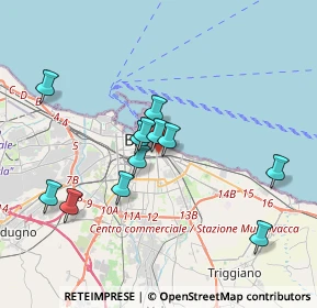 Mappa Piazza Luigi di Savoia, 70121 Bari BA, Italia (3.5575)
