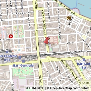Mappa Piazza Luigi di Savoia Duca degli Abruzzi, 21, 70121 Bari, Bari (Puglia)