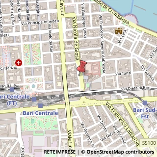 Mappa Piazza Luigi di Savoia, 19, 70121 Bari, Bari (Puglia)