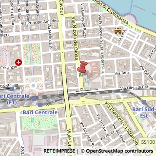 Mappa Piazza Duca degli Abruzzi Luigi di Savoia,  19, 70121 Bari, Bari (Puglia)