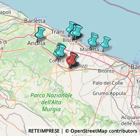 Mappa Via F. Petrarca, 70037 Ruvo di Puglia BA, Italia (10.3785)