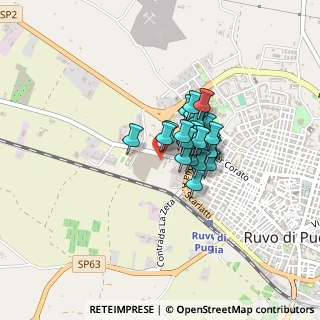 Mappa Via Alessandro Volta, 70037 Ruvo di Puglia BA, Italia (0.25185)
