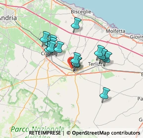 Mappa Via Alessandro Volta, 70037 Ruvo di Puglia BA, Italia (5.84813)