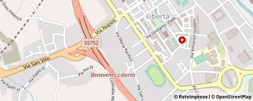 Mappa Benevento