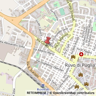 Mappa Via Corato, 29, 70037 Ruvo di Puglia, Bari (Puglia)