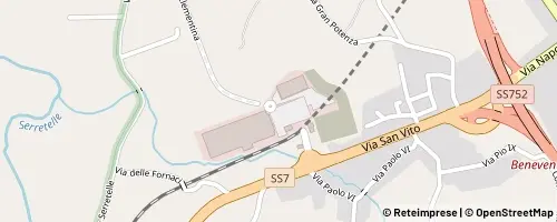 Mappa Benevento