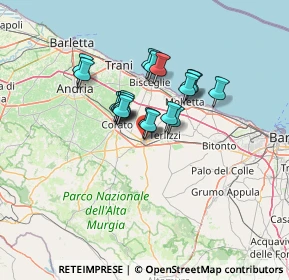 Mappa Corso Piave, 70037 Ruvo di Puglia BA, Italia (9.95895)