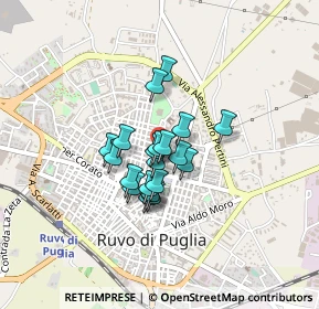 Mappa Corso Piave, 70037 Ruvo di Puglia BA, Italia (0.283)